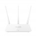 Tenda F3 300Mbps Wireless Single Band Router with 3 External Antennas