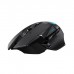 Logitech G502 LIGHTSPEED Wireless Gaming Mouse with HERO Sensor and Tunable Weights 25.6K DPI HERO 16K Sensor 11 Customizable Buttons 910-005568