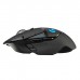 Logitech G502 LIGHTSPEED Wireless Gaming Mouse with HERO Sensor and Tunable Weights 25.6K DPI HERO 16K Sensor 11 Customizable Buttons 910-005568