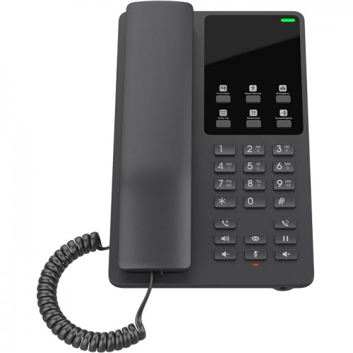 Grandstream Hotel IP Phone Black–Wi-Fi Enabled, HD Audio, GHP621