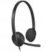 Logitech H340 USB Headset with Noise-Cancelling Mic for Internet Calls and Music Black Color 981-000475