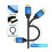 Wavlyn PVC Premium 4k X 2K UHD HDMI Cable 1.5 Meter, Gold Plated, High-Speed Transmission