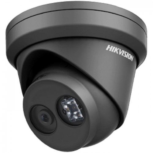 Hikvision 2 MP WDR Fixed Turret Network Camera with Build-in Mic Black DS-2CD2323G0-I