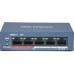Hikvision 4 Port Fast Ethernet Unmanaged POE Switch DS-3E0105P-E/M(B)