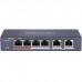 Hikvision 4 Port Fast Ethernet Unmanaged POE Switch DS-3E0106P-E/M
