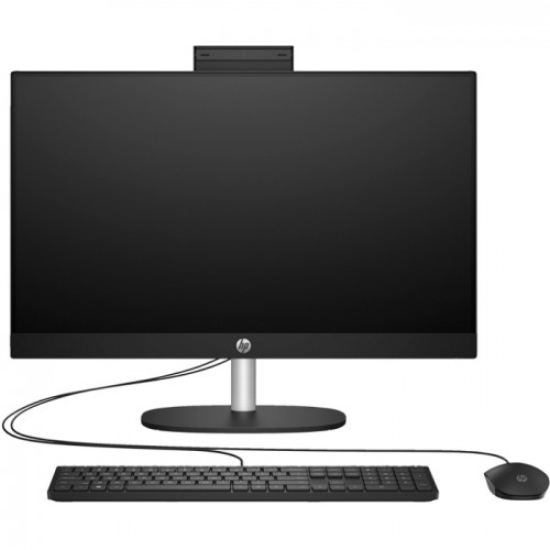 HP 24-CR0122 NH Intel Core i5-1335u Screen Size 23.8 -Touch Memory 8GB DDR4-3200MHZ Storage SSD 512 Graphic VGA Intel Iris-X Software Windows 11 Pro Wire Keyboard & Mouse Color Black 91D77EA