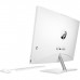 HP Pavilion Intel Core i5 Screen Size 27 Non-touch Memory 16GB DDR4-3200MHZ Storage 1TB HDD+256 SSD Graphic VGA Nvidia 2GB MX 350 Software Windows 11P Wire Keyboard & Mouse  Color White 27-D1025NE 