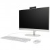 HP 24-CR1006 NH Intel Core i5-u5-125 Screen Size 23.8 Touch Memory 16GB DDR5-3200MHZ Storage SSD 512 Graphic VGA Intel Iris-X Software Windows 11 Pro Wire Keyboard & Mouse Color White A0CL8EA