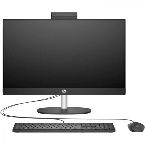 HP All In One 24-CR0308NH Intel Core i5 1334U (13TH GEN), 8GB Ram, 512GB SSD, Display 23.8-inch FHD, DOS Black Color B73T9EA