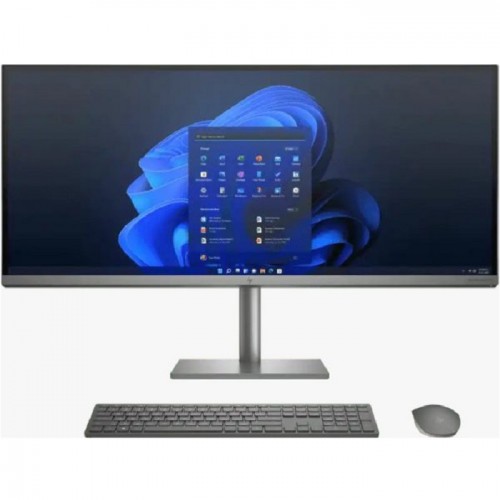 HP Aio Envy Intel Core i7-12700 Screen Size 34 Non-Touch Memory 16GB DDR5-3200MHZ Storage 1TB SSD Graphic VGA Nvidia GeForce RTX 3050 4GB  Windows 11 Home Wireless Keyboard & Mouse FHD RGB Camera and Microphone Color Grey One Year Warranty 34-C1687IN 