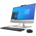 HP Aio Elite Intel Core i5-11500 23.8 inch Non-Touch Memory 16GB DDR4-3200MHZ Storage SSD 512GB Graphic VGA Intel Windows 11 Home, Wire Keyboard & Mouse, Lan 6E 6GHz AX211 2x2 and Bluetooth 5.2, FHD  RGB Camera and Microphone Silver Color 24-800-G8