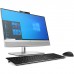 HP Aio Intel Core i7-11700 23.8 inch Non Touch Memory 16GB DDR4-3200MHZ, Storage SSD 512GB, Graphic VGA Intel Windows 11 Pro, Wire Keyboard & Mouse, FHD RGB Camera and Microphone Silver/Black Color Elite-24-800G8