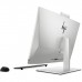 HP Aio Intel Core i7-11700 23.8 inch Non Touch Memory 16GB DDR4-3200MHZ, Storage SSD 512GB, Graphic VGA Intel Windows 11 Pro, Wire Keyboard & Mouse, FHD RGB Camera and Microphone Silver/Black Color Elite-24-800G8