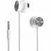 HP-DHH-1112-White-Music Headset With Mic Wired Universal Headset Handsfree For Smartphones