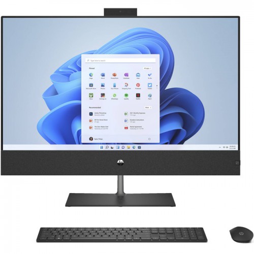 HP AIO Pavilion Intel Core i7-13700T 31.5-inch Non-Touch IPS QHD 2560X1440 Memory 32GB DDR4- 3200MHZ Storage 1TB SSD Graphic VGA NVIDIA GeForce RTX 3050 4GB 32-B1267C