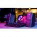 HP DHS-2101 12W 2.0 Channel Micro USB Bookshelf Speaker - Black