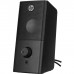 HP DHS-2101 12W 2.0 Channel Micro USB Bookshelf Speaker - Black