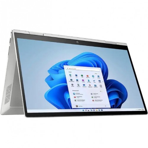 HP Envy x360 2-in-1 15-EW1082W 13th Gen i7-1355U 12GB RAM-512GB SSD, Iris Xe Graphic, Backlit Keyboard, Finger Print, 15.6-inch FHD IPS, X360 Touch with Mineral Silver Color Window 11 English keyboard