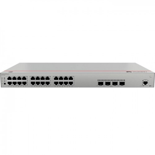 Huawei built-in AC power Switch 24*10/100/1000BASE-T ports(400W PoE+), 4*10GE SFP+ ports, S220-24P4X