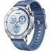 Huawei Watch GT 5 46 mm Smartwatch, 1.43" Amoled 326 PPI display, New Running and Cycling Mode, GPS, Health Monitor, 14 Days Battery Life, iOS and Android, Blue Watch GT 5 BL
