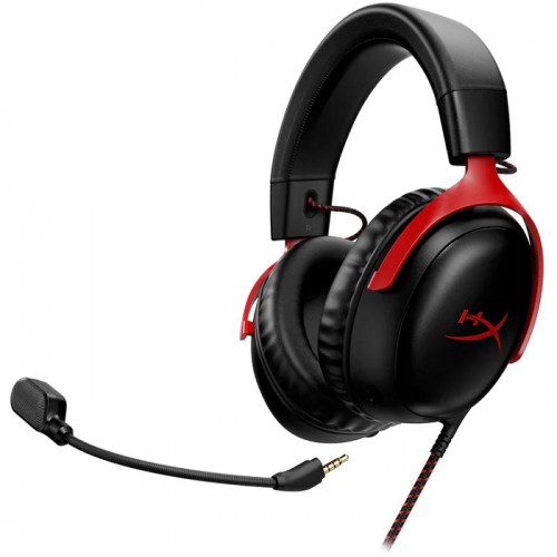 HyperX Cloud III Gaming Headset Black-Red