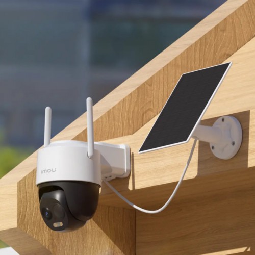 Imou Cell PT 2C 3MP 2K QHD Image, 5000mAh Rechargeable Battery, Low Temperature Charging Technology, 350° Pan  & 90° Tilt, 8x Digital Zoom, Smart Full-color Night Vision, PIR+Human Detection