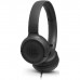 JBL Tune 500 Wired On-Ear Headphone Black