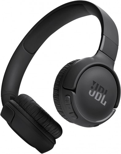 JBL Tune 520BT Headphones With Mic Bluetooth Pure Bass Over-Ear Black