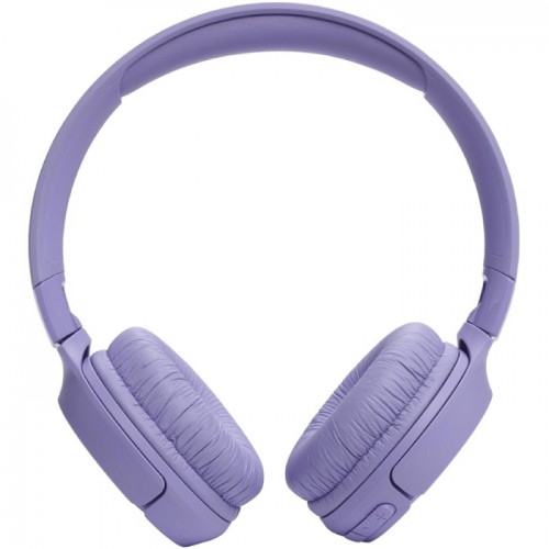 JBL Tune 520BT Wireless On-Ear Headphones, Pure Bass Sound, 57H Battery with Speed Charge, Hands-Free Call+Voice Aware, Multi-Point Connection, Lightweight and Foldable Purple