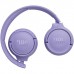 JBL Tune 520BT Wireless On-Ear Headphones, Pure Bass Sound, 57H Battery with Speed Charge, Hands-Free Call+Voice Aware, Multi-Point Connection, Lightweight and Foldable Purple