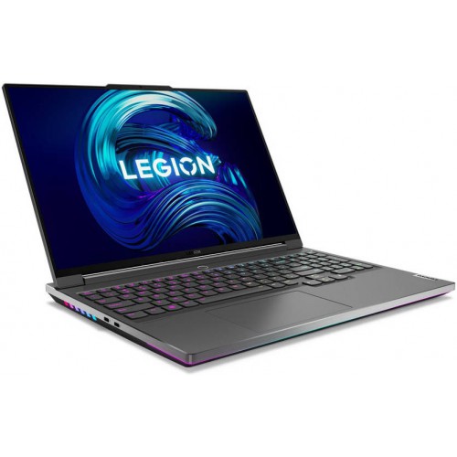 Lenovo Legion 7 16ARHA7 Gaming Laptop, AMD Ryzen 9 6900HX 3.3GHz , 32GB DDR5 RAM, 1TB SSD, AMD Radeon RX 6850M XT 12GB GDDR6,16"WQXGA (2560x1600) 165Hz ,  RGB Backlit Keyboard , Eng KB, DOS, Storm Grey
