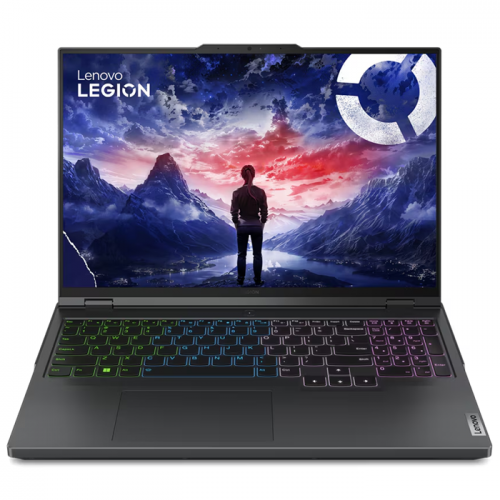Lenovo Legion Pro 5 16IRX9 Gaming Laptop, 16 Inch WQXGA IPS 240Hz Display, Intel Core i7-14650HX, 16GB RAM, 1TB SSD, GeForce RTX 4060 8GB GPU, English (UK) Keyboard, FreeDOS, Onyx Grey 83DF0038PS