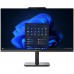 Lenovo All-in-one Intel Quad Core Screen Size 24 inch Memory 8GB DDR4-3200MHZ, Storage SSD 256GB, Graphic VGA Intel Windows 11 PRO, Wire Keyboard & Mouse, FHD RGB Camera and Microphone Black Color 24-V100A 