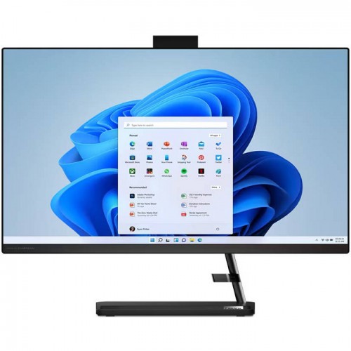Lenovo AIO Intel Core i7-13TH Gen Screen Size 27 None Memory 16 GB DDR4-3200MHZ Storage SSD 512 GB Intel Graphic Software Windows 11 Pro Wire Keyboard & Mouse FHD RGB Camera and Microphone Color Black One Year Warranty 3-27IAP7