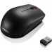 Lenovo 300 Wireless Mouse Black–Compact Portable Design, 2.4GHz Wireless, USB Receiver, GX30K79401