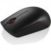 Lenovo 300 Wireless Mouse Black–Compact Portable Design, 2.4GHz Wireless, USB Receiver, GX30K79401