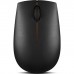 Lenovo 300 Wireless Mouse Black–Compact Portable Design, 2.4GHz Wireless, USB Receiver, GX30K79401