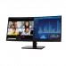 Lenovo ThinkVision P34w-20 34 Inch WQHD IPS Monitor 3-side borderless and High Adjustment Stand - Business Black 63F2RAT3UK 3 Years warranty
