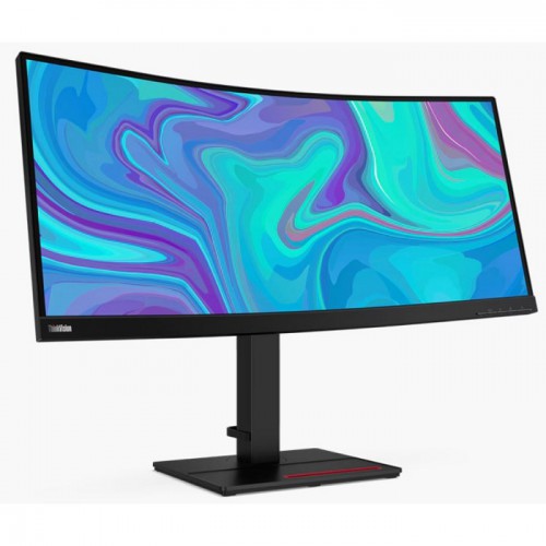 Lenovo ThinkVision T34w-20 34-inch WLED 3440 x 1440 Input Connectors HDMI 2.0 + DP 1.2 + USB Type-C + USB 3.0 Hub(4, 1BC) Cables Included HDMI, DP, USB Type-C LTPS 3 Years Warranty 61F3GAT1EU