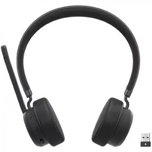 Lenovo Wireless VoIP Headset, 640 mAh Capacity, 40 mm Driver, 20 Hz-20 kHz Frequency Range, 4XD1M80020