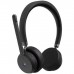 Lenovo Wireless VoIP Headset, 640 mAh Capacity, 40 mm Driver, 20 Hz-20 kHz Frequency Range, 4XD1M80020