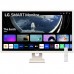 LCD Monitor 32 (WIDE) IPS FHD (1920X1080)--Tilt Only webOS23 8ms MBR, AMD FreeSyncPremium, 60Hz Refresh rate, MS Office, ThinQ, Alexa 32SR50F-W.AMA