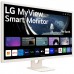 LCD Monitor 32 (WIDE) IPS FHD (1920X1080)--Tilt Only webOS23 8ms MBR, AMD FreeSyncPremium, 60Hz Refresh rate, MS Office, ThinQ, Alexa 32SR50F-W.AMA