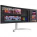 LG 49 Inch UltraWide Dual QHD Curved Monitor–144Hz Nano IPS, 5ms, HDR10, 32:9 Aspect, 178° View, White 49WQ95C-W