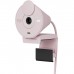 Logitech Brio 300 A 1080p webcam with auto light correction, noise-reducing mic, and USB-C connectivity Rose Pink 960-001448