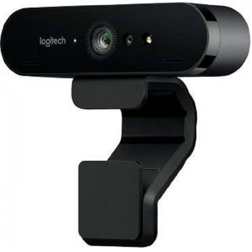 Logitech Brio 4K Ultra HD Webcam 5x Digital Zoom For Recording, Streaming, Video Calling, Ultra HD Quality, High-Tech Light Correction, 960-001106