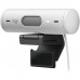 Logitech Brio 500 Full HD 1080p webcam with light correction, auto-framing, and Show Mode Off-White ‎960-001428