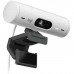 Logitech Brio 500 Full HD 1080p webcam with light correction, auto-framing, and Show Mode Off-White ‎960-001428