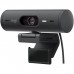 Logitech Brio 505 Full HD 1080p webcam with light correction, auto-framing, and Show Mode Graphite 960-001461