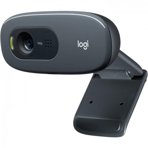 Logitech Hd Webcam C270, 720p Widescreen Video Calling & Recording (960-000694), 3.15 Lb 960-001063